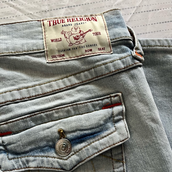 True Religion 36 Rocco Relaxed Skinny Jeans - Picture 6 of 13